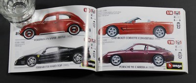 Agenda Publicitaire Bburago Burago 2000 - Rare Collection Miniatures 1/18 1/24 1/43