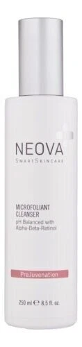 Limpiador Microfoliante NEOVA 250 ml. Limpiador facial nuevo Foto 2 de 2