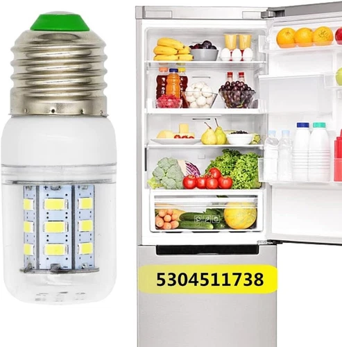 2Pcs LED Refrigerator Light Corn Bulb E27 3.5W For Frigidaire Kenmore 5304511738 - Picture 3 of 8