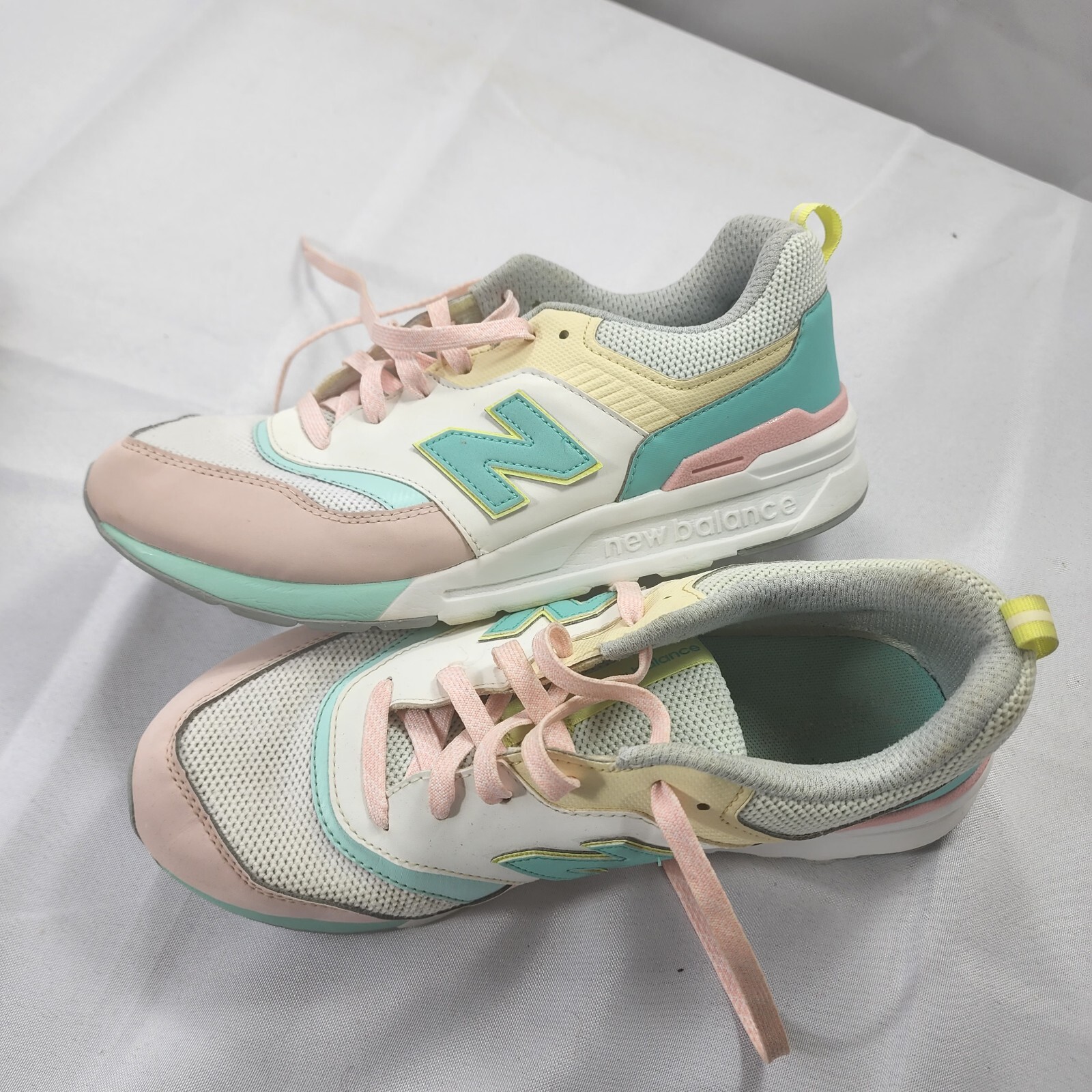 New Balance Gr997 Kids White Multicolour Running Trainers Size 7 | eBay