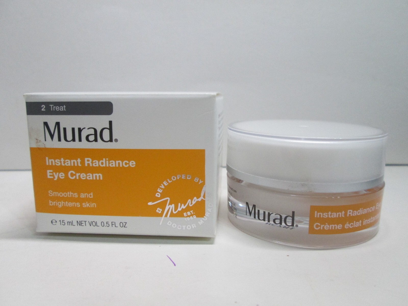 Murad Instant Radiance Eye Cream 15ml Exp 2026 Renewed Skin