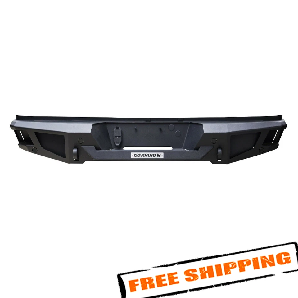 Go Rhino BR20 Rear Bumper Replacement for 15-19 Silverado & Sierra 2500HD/3500HD Foto 2 de 4
