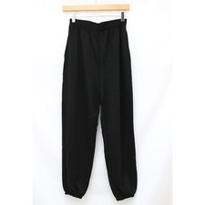 Black Sweatpants loungewear athleisure S Small comfy casual minimalist joggers