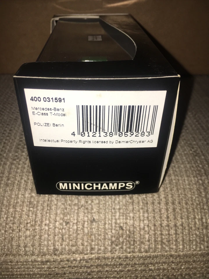Minichamps Mercedes Benz E Klasse T Model Polizei 1:43 Scale Police E Class NEW - Image 4 of 4