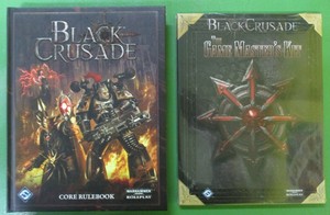 FFG-Warhammer-40k-Black-Crusade-RPG-Lot-Core-Rulebook-Game-Masters-Kit