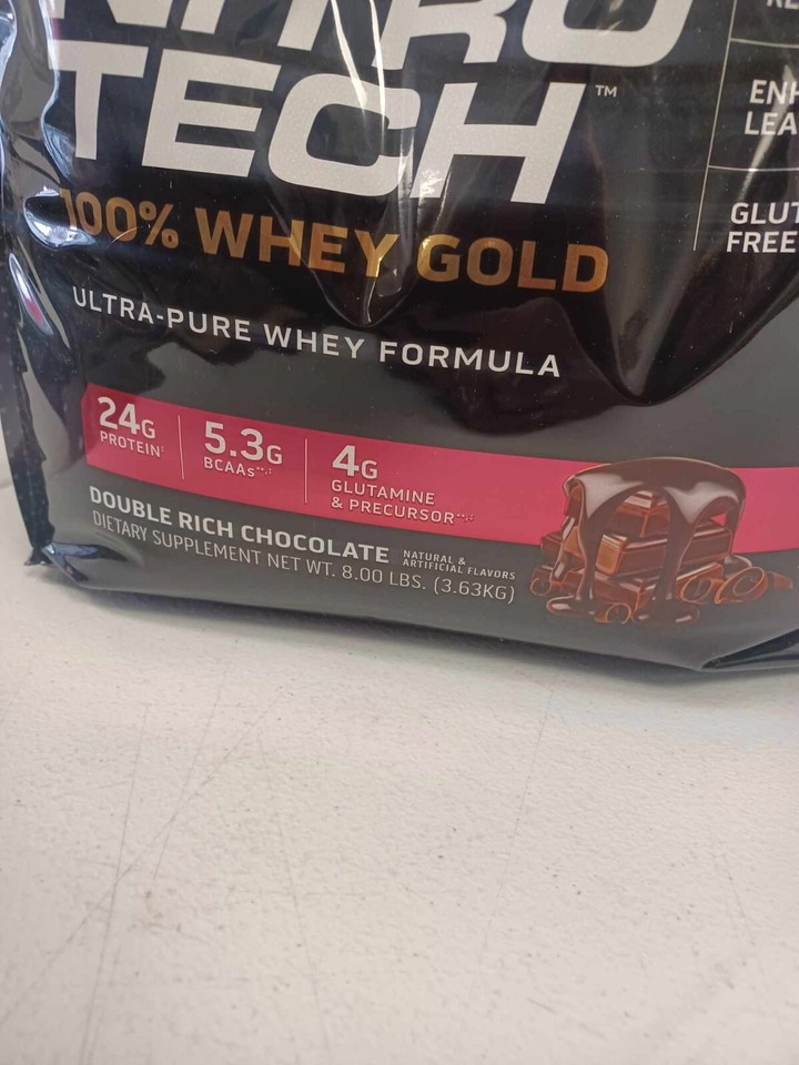 Muscletech Nitro Tech 100 Whey Gold Whey Protein Powder Rich Chocolate