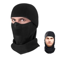 Balaclava Fleece Ski Mask for Men Women Winter Face Masks Windproof Hooded Scarf