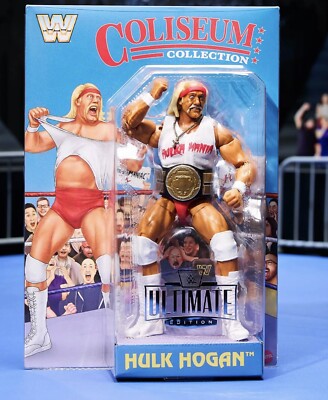 Mattel WWE Coliseum Collection Hulk Hogan Terry Funk Action