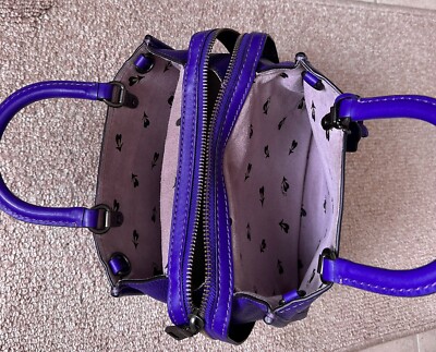COACH 1941 X DISNEY PURPLE ROGUE 25 BAG WITH DOPEY NOVELTY COACH 1941 X DISNEY PURPLE ROGUE 25 BAG WITH DOPEY NOVELTY
