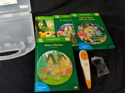 Leap Frog TAG Book / Pen Lot of 4 (Tested) Kids Electronic Reading A2