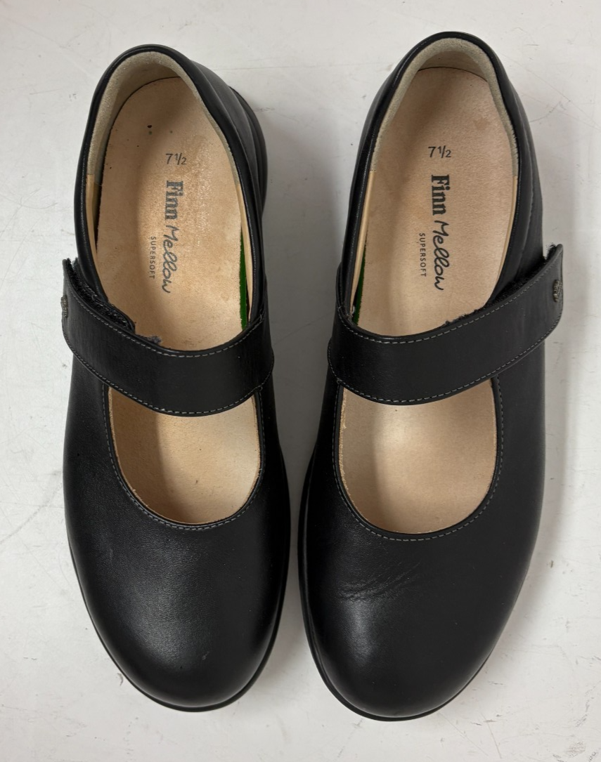 Finn Comfort Mellow Beja Supersoft Comfor Mary Jane Shoes UK 7.5