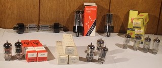 Lot of 13 Various Vintage Vacuum Tubes – Electron Tubes AS IS