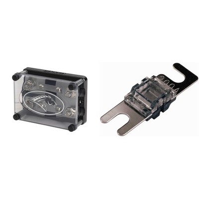 Kicker Warhorse HPFD2 Fused 2-Way Distribution Block & 200 Amp AFS Fuse Bundle