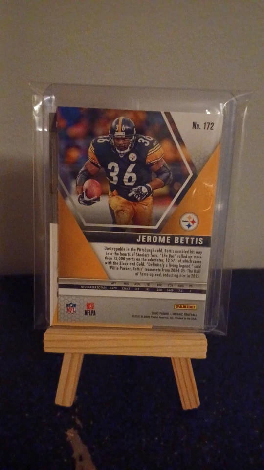 1998 Leaf Rookies & Stars #262 Jerome Bettis PT Pittsburgh Steelers Football - Image 2 of 4