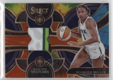 2024 Select WNBA Selective Swatches Tie-Dye Prizm 24/25 Diamond Miller 14t3