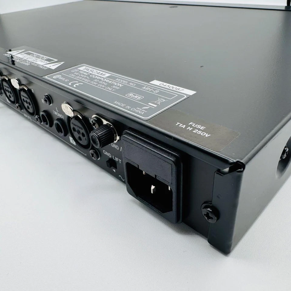 TASCAM MH-8 Rackmount Headphone Amplifier 8 Channel Studio Monitor Amp Tested - Image 3 of 4