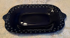 Longaberger Pottery Proudly American Blue Platter Tray USA - 15.5” x 9” — photo 1