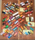 VINTAGE LOT OF 80+ LESNEY MATCHBOX SUPERFAST CARS TRUCKS PLANES 60's 70's 80's+