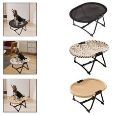 Elevated Pet Bed Gifts Foldable Indoor Outdoor Portable Lightweight Versatile