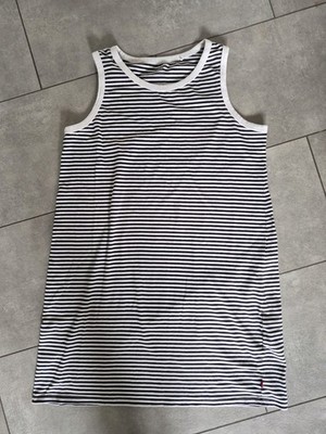 Levi's Kleid Levis Sweatkleid Gr.L/40 Sommer  Jersey Gestreift Schwarz Weiß 