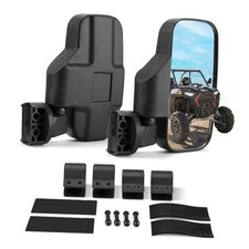 UTV Mirrors UTV Side Mirrors Fits 1.6 inch to 2 inch Roll Cage Compatible