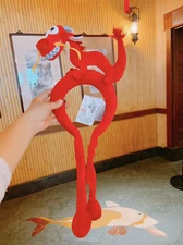 Disney parks authentic New Year Mulan Mushu Dragon Ear Headband Disneyland