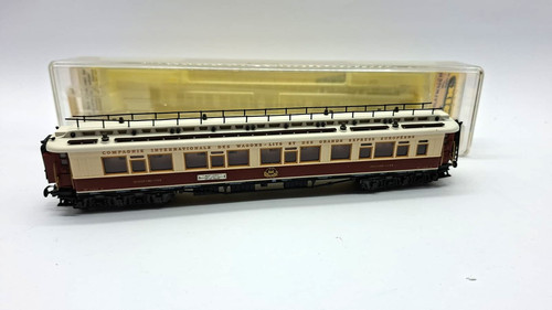 Tren rápido Trix 1:87 H0 52 3790 00 - vagón cama CIWL - luz en embalaje original raro | Condition: Gebraucht