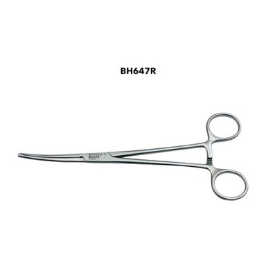 Aesculap BH647R Kocher-Ochsner Forceps, Curved, 8'' Instrument