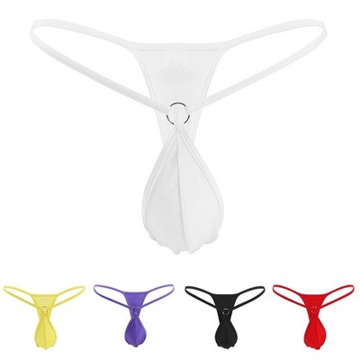 Atmungsaktive G-String Low Waist Pouch Unterhose bequem Low Waist Design