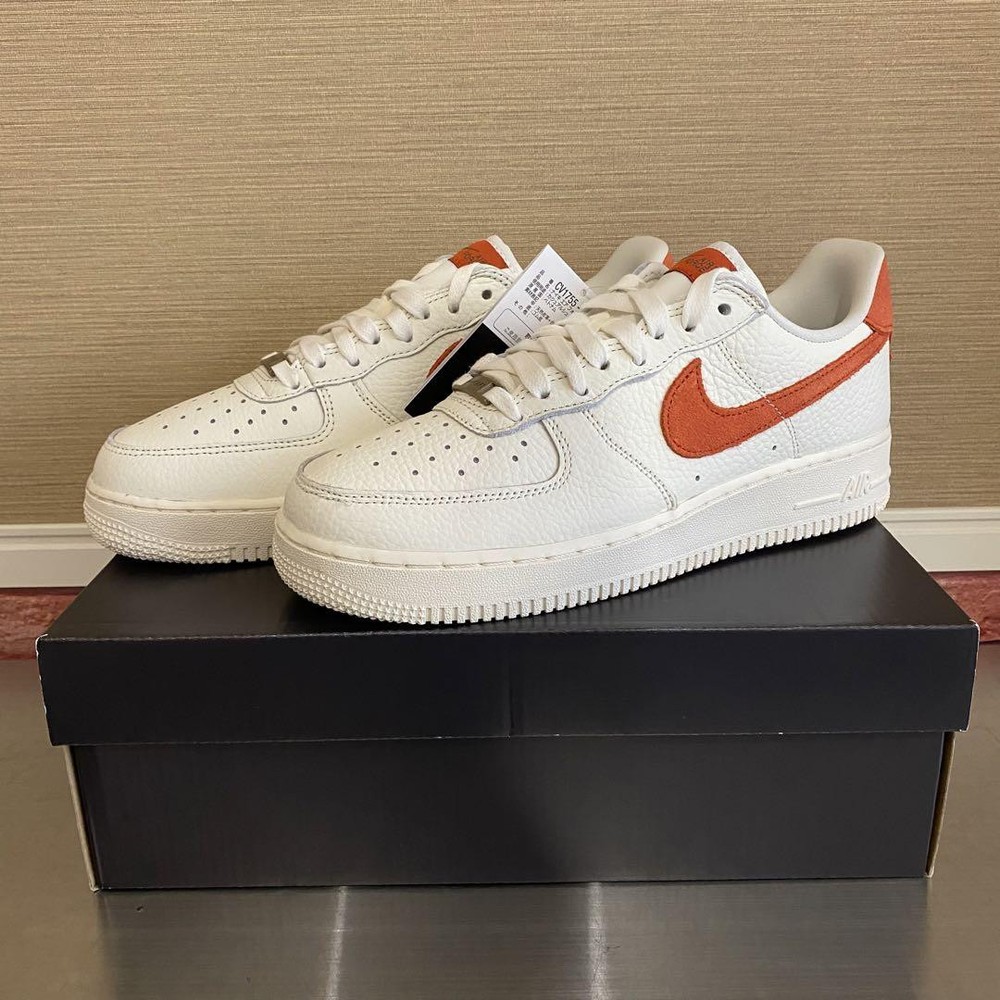 NIKE Men 8.0US Air Force 1 Low Mantra Orange