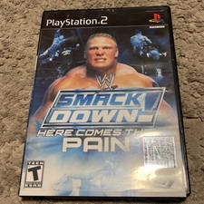 WWE SmackDown Here Comes the Pain (Sony PlayStation 2, 2003) Complete Tested