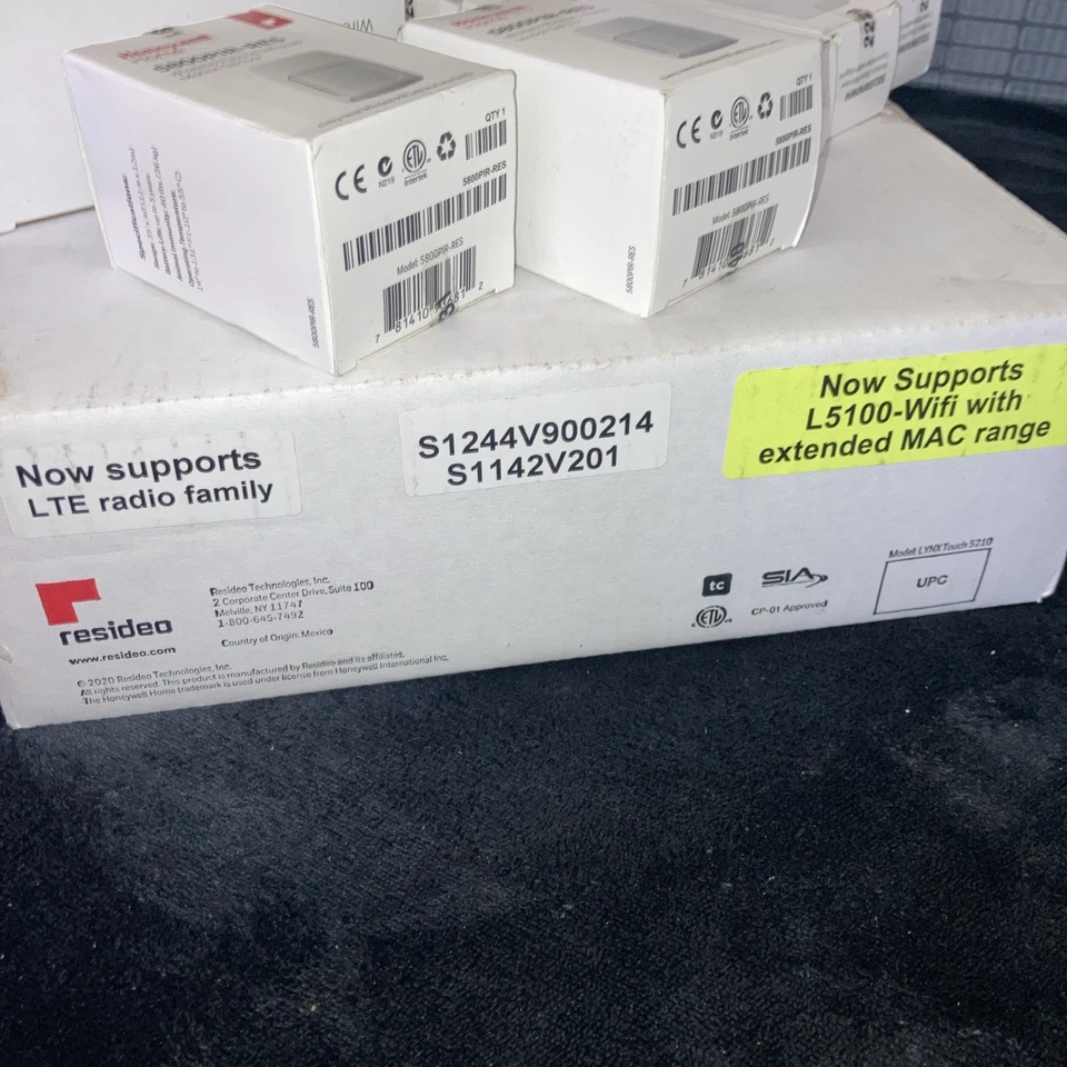 Honeywell Lynx Touch L5210 Wireless Alarm Package Business Home 5853 5800CO 5834 - Image 4 of 4
