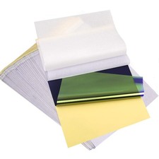 Tattoo Transfer Paper, 35 Sheets Stencil 35 SHEETS, Clear/Yellow