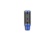Japan NEW CARMATE RAZO RA137BL Carbon  Aluminum Blue Shift Knob