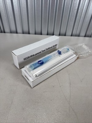 NEW 2x Vio VIO250 Light Travel Deluxe Ultraviolet Toothbrush Sanitizer