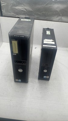Dell OptiPlex GX620 GX520 Intel Pentium Desktop Vintage PC Lot of 2