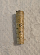 Original Antique Civil War Artillery Ten Second Paper Time Fuse