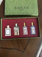 NEW GUCCI BEAUTY PERFUMES SET 4 Pieces MINIATURE PERFUMES SET 4 x 0.16 OZ MINIS