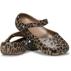 Crocs Classic Clogs Ballet Leopard Print Women’s Slip On Casual Shoes