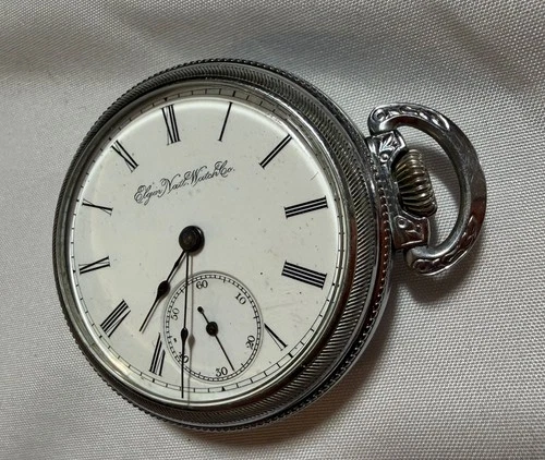 Antique 1891 Elgin Pocket Watch Grade 102 / 11j