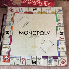 Monopoly Board 1964 Vintage Manufacture Board & Traditional Games