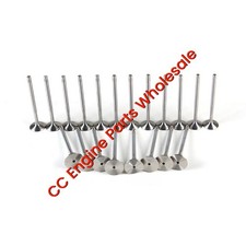 Válvulas de admisión y escape de motor 20* 1.8T aptas para VW Jetta Golf Passat AUDI A4 A6