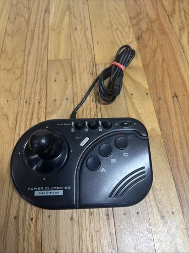 Vtg Asciiware Power Clutch SG Controller Joystick 5700 Sega Atari Commodore WORK