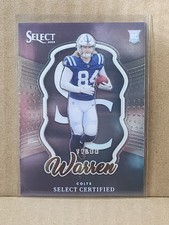 2025 Panini Select Rookie Tyler Warren Select Certified #8