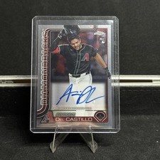 2025 Topps Chrome - Rookie Autographs Adrian Del Castillo #RA-AD (AU, RC)