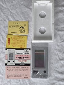 Nintendo Game & Watch Spitball Sparky Supercolor New 
