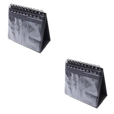 2pcs Desk Calendar Style Photo Album Stylish Photo Album Collection Memory