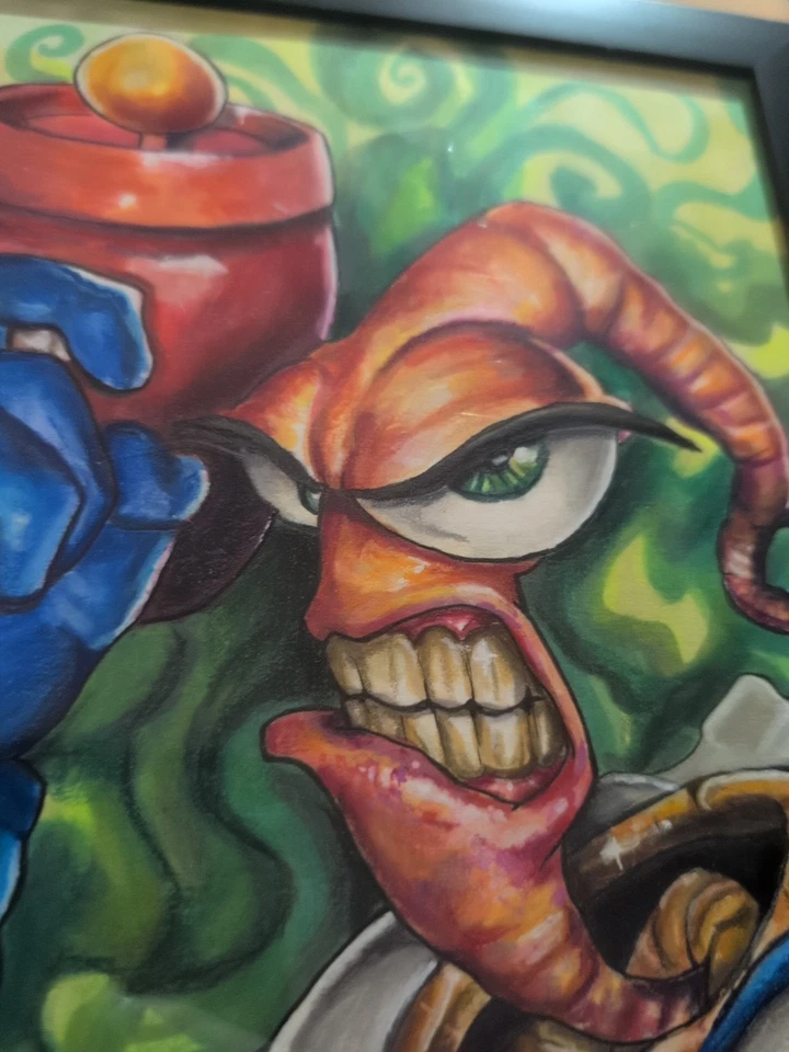 Desenho de Jim Earthworm muito detalhado - Imagem 3 de 3