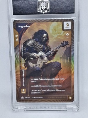 Wonders of the First COTS #225 Augustine OCM 19/75 Heliosynth UNC