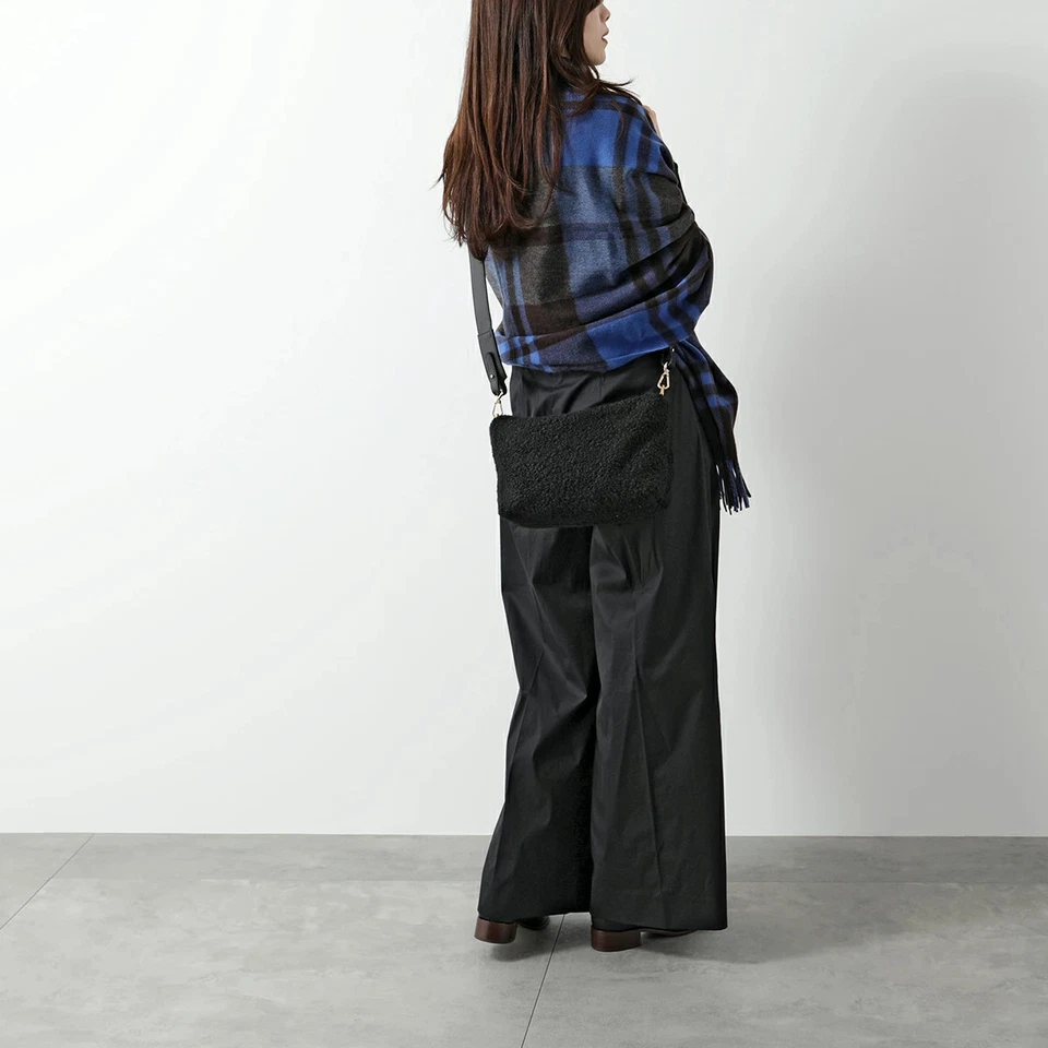 Anita Bilardi  Women's Leather Cutwork Shoulder Bag with Inner Bag, Black - Image 3 of 4